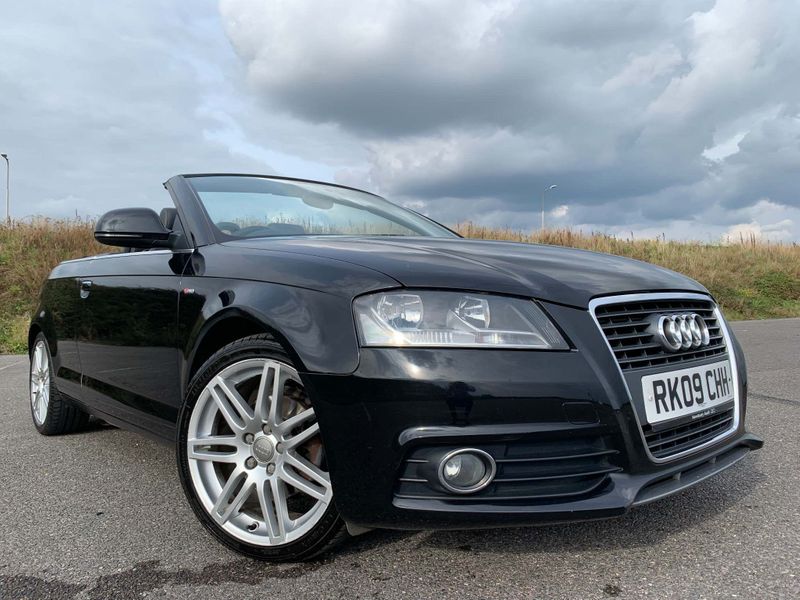 Audi A3 Cabriolet 2.0 TDI S line 2dr RK09 CHH